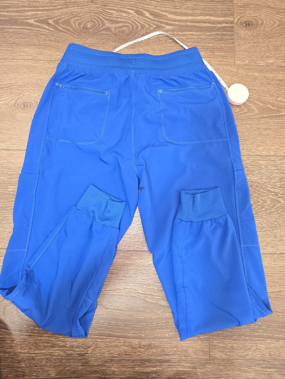Womens Cherokee Infinity Royal Blue Scrub Jogger Pants - Picture 6 of 6
